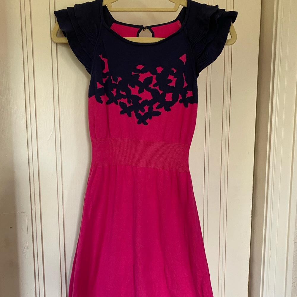 Lilly Pulitzer dress pink blue small